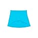 Lands' End Womens Chlorine Resistant Swim Skirt Swim Bottoms Control Turquoise Regular 16