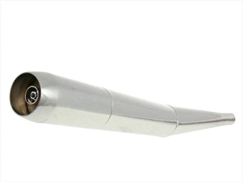 32 mm Knick Auspuff mit Endkappe passend für Hercules K 50, MK, RT, Sachs 50 S – Auspuffanlage für Sachs 5V M80 Motor