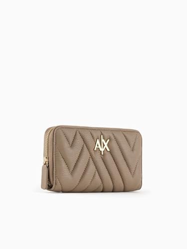 Armani Exchange Quilted Continental Zip Around Wallet2