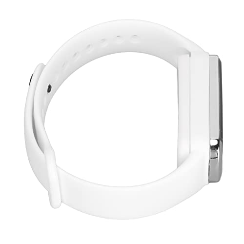 XUXHOU LED Digital Watch Elegant recarregável mulher para mulheres e mulheres de 12/24 horas Sports Esteps para uso diário, Branco