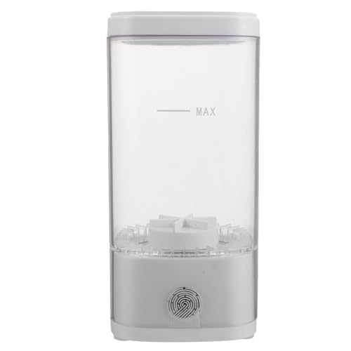 Veemoon Machine Fonction de Nettoyage Automatique Automatique de Maquillage de Nettoyage de Pinceaux Électrique en Plastique Blanc pour Prolonger la Durée de Vie des Outils