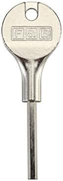 Ironmongery Solutionsยฎ Fulton & Bray Sash Stop Window Key โ Compatible with Model AD224 | Replacement Window Security Key for Sash Stop Locks