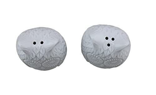Retro Style Owl Salt & Pepper Shaker Set Ceramic Kitchen Dining Room Décor White House Warming Boxed Gift Set Cute Design #TOP6