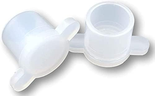 Body Works – Sealing Plugs for Paint Spray Cup – Disposable Lid Plugs – Use to Prep and Preserve Paint in Spray Gun Cup – for Automotive Spray Cup Paint System – 20 Pack