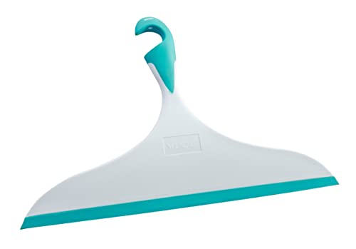 WENKO Badezimmerwischer XXL Loano Weiß-Hellblau - Duschabzieher, Universalwischer für Bad und Dusche, Kunststoff (TPR), 34 x 21 x 2.5 cm, Hellblau, blau/weiß, 21 x 2.5 x 34 cm WENKO Badezimmerwischer XXL Loano Weiß-Hellblau - Duschabzieher, Universalwischer für Bad und Dusche, Kunststoff (TPR), 34 x 21 x 2.5 cm, Hellblau, blau/weiß, 21 x 2.5 x 34 cm