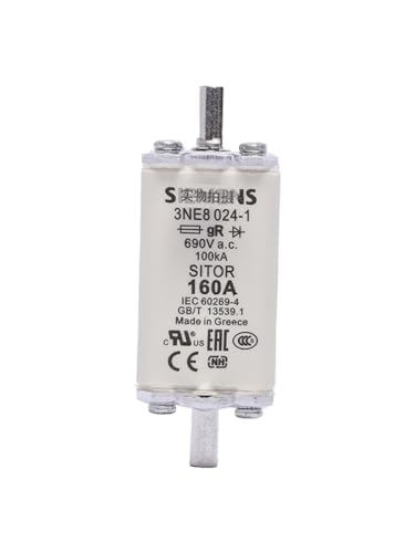 Fusible enfichable 3NE8 024-1 cartouche de protection rapide de puissance pour circuits industriels