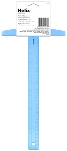 Maped Helix USA - Quadrado em T de plástico hélice 12 polegadas / 30 cm - Essencial para marcenaria