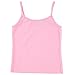 Pink Angel 6-Pack Girls' Undershirts, Tanks & Camisoles with Adjustable Straps, 3 White, 1 Black, 1 Grey, 1 Pink