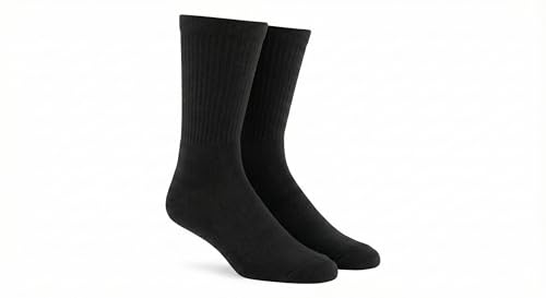 Personalized Athletic Crew Socks for Men Rayon (Derived from Bamboo),