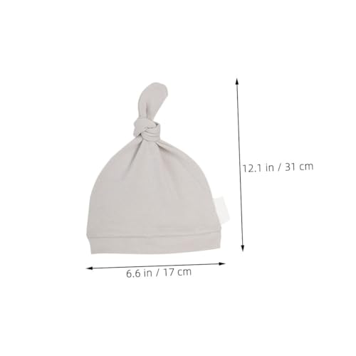 Gorros para recién nacido en algodón transpirable pack de 6 unidades unisex 7