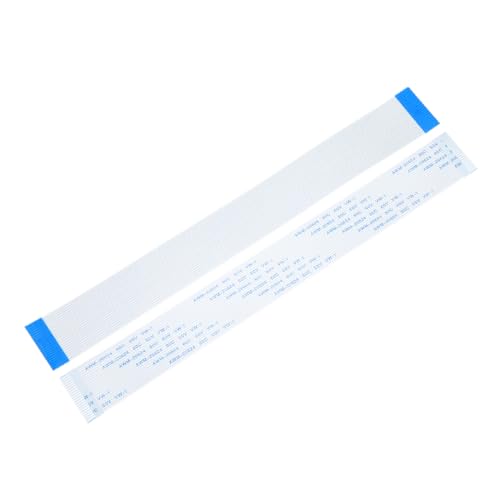 QUARKZMAN 20 Pack FFC FPC Câble Plat Flexible, 22 Broches Pas De 1mm Longueur 200mm (Type A) Pour LCD 3D Printer Camera DVD TV Laptop Audio