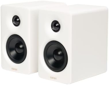 Edifier M60 Multimedia Speaker, 66W RMS Computer Speaker, White