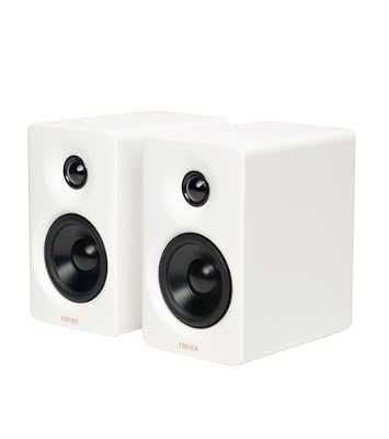 Edifier M60 Multimedia Speaker, 66W RMS Computer Speaker, White