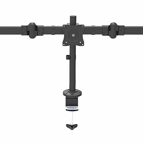 Startech.Com Braccio Per Triplo Monitor Vesa Fino A 27", Supporto Monitor Scrivania Ergonomico, Staffa Per Monitor Articolata Regolabile In Altezza, Inclinazione/Rotazione Dello Schermo (Armtrio) - 2