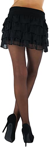 Image of ToBeInStyle Women's Pack of 6 Sheer Solid 100% Nylon Pantyhose