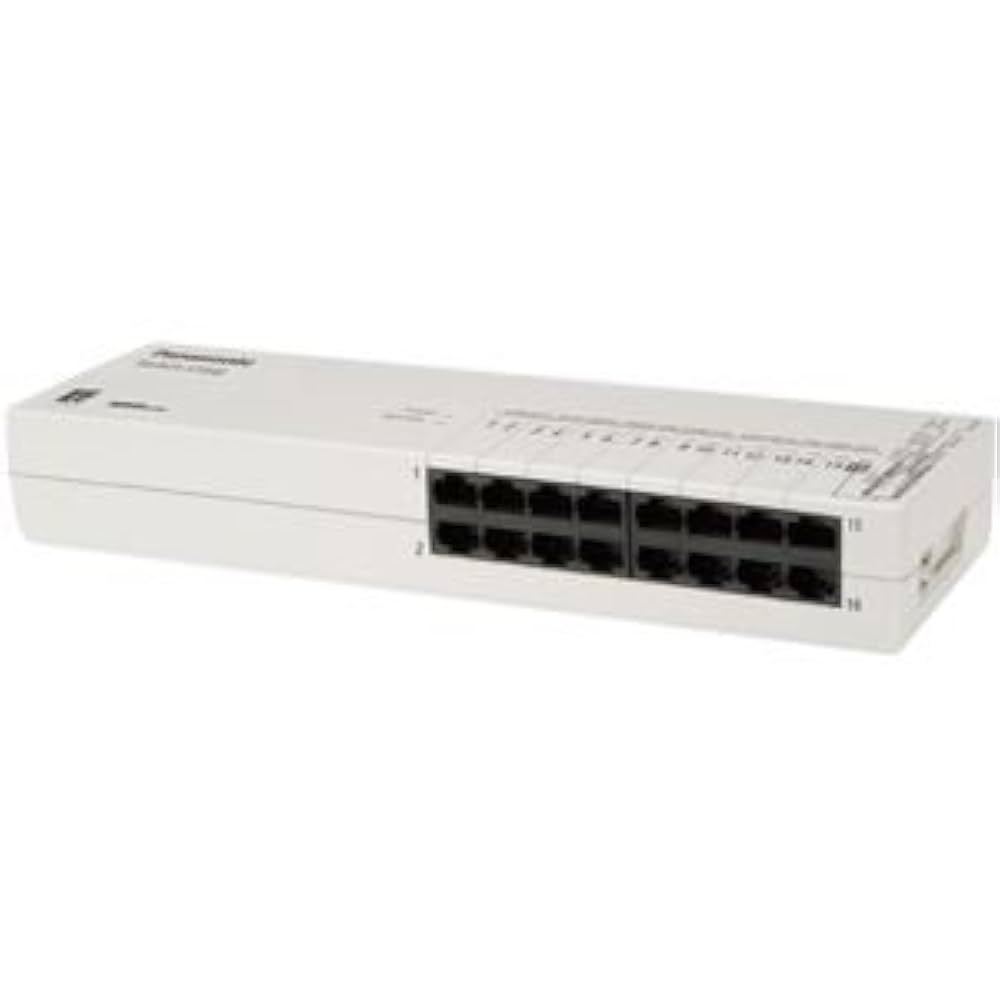 Amazon | パナソニックESネットワークス Switch-S16G サテン