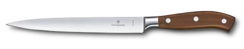 Victorinox Grand Maître Filleting Knife, 20 cm Flexible Blade, Wood Handle