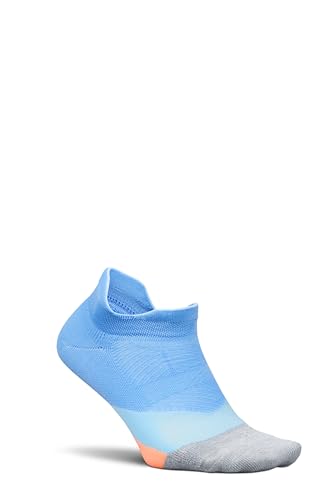 Image of Feetures Elite Light Cushion No Show Tab Sock Wave