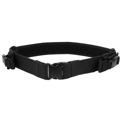 Cinturón utilitario de nylon minkissy ajustable y ligero para pantalones