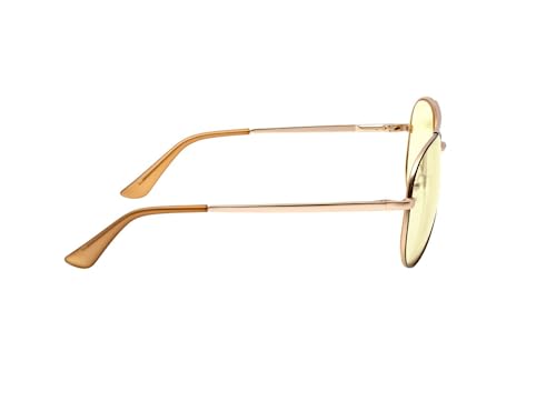 GUNNAR - Premium Gaming and Computer Glasses - Blocks 65% Blue Light - Maverick, Black/Gold, Amber Tint2