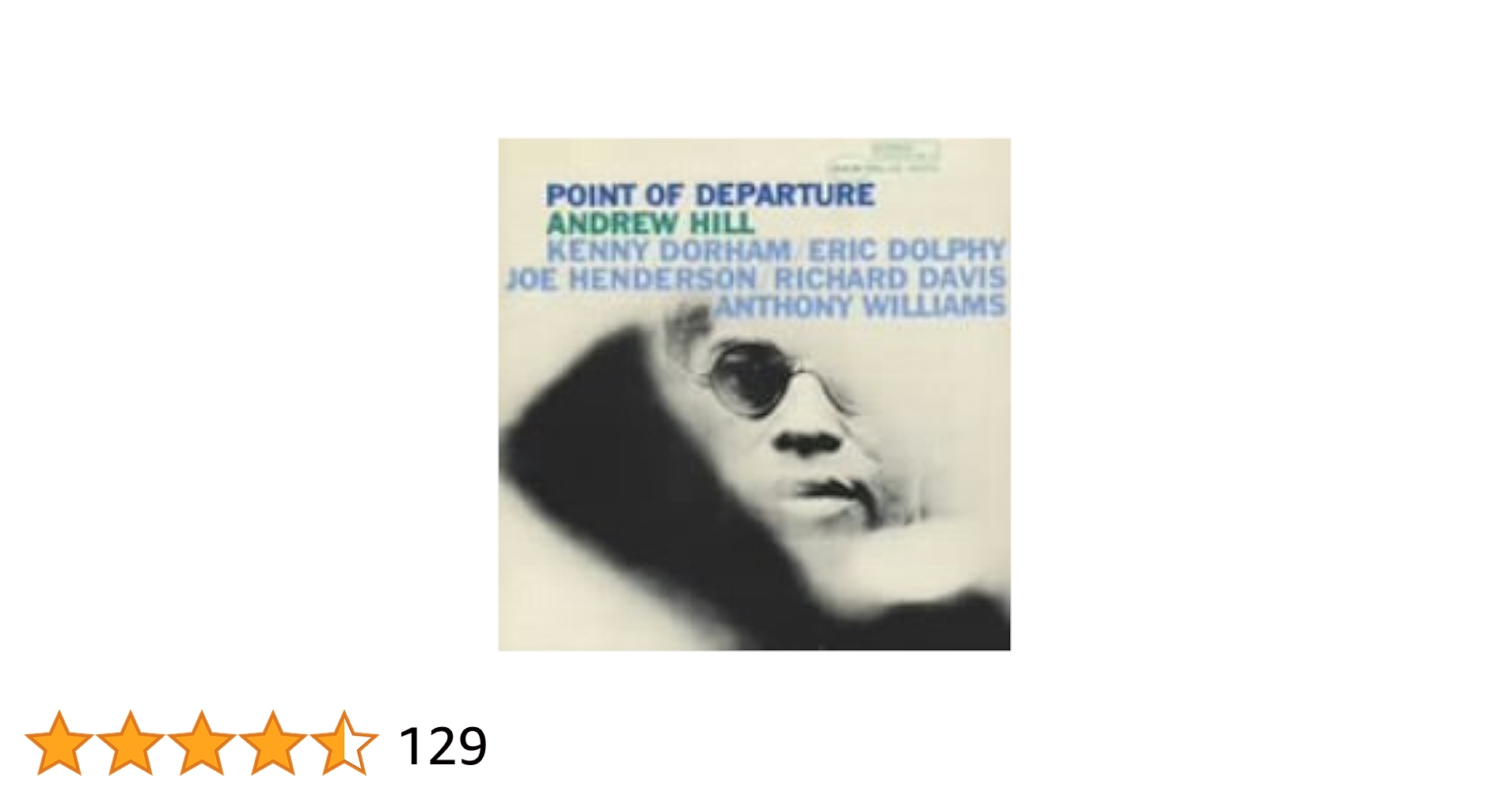 Andrew Hill – Point Of Departure 12インチ Amazon | Point Of Departure [12 inch Analog] | Andrew Hill