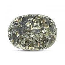 Pirita natural gema suelta de 10.75 ratti piedra preciosa para joyería artesanal