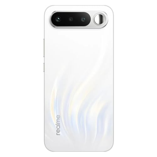 Image of realme 16 5G Smartphone 8+256GB, Battery 7000mAh, Front Camera 120Hz AMOLED Display, MediaTek Dimensity 6400 Turbo Processor, IP69, Air White