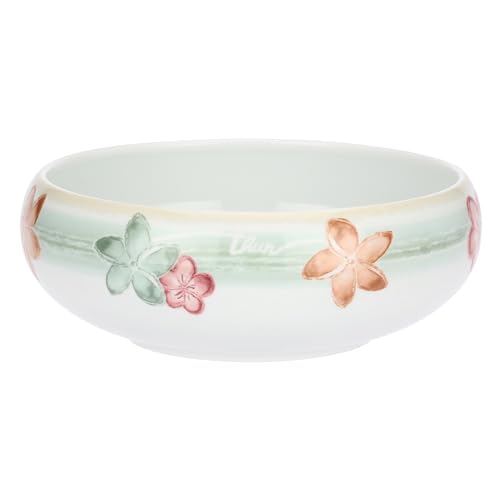 THUN - Ciotola Bloomia, grande - porcellana - Collezione Giardino di primavera - Ø 25 cm - 10.5 cm h