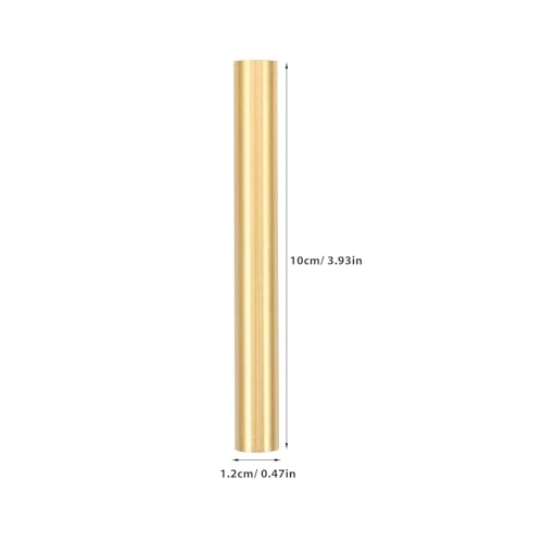Image of OSALADI Wall Lamp Accessories Lighting Fixture Downrods and Stems Lamp Kit for Table Lamps Lighting Fixture Stems Diy Lamp Downrods Lamp Stem M10 Copper Extension Tube Chandelier
