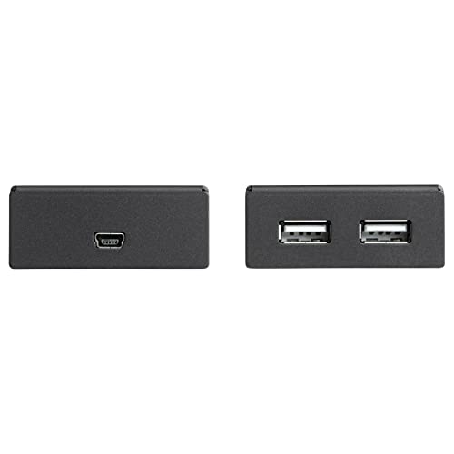 Image of StarTech 4-Port USB 2.0 Extender, 130ft USB Over Cat5 /Cat6 Extender, TAA | Compact USB 2.0 Over Ethernet Extender, USB2004EXTV