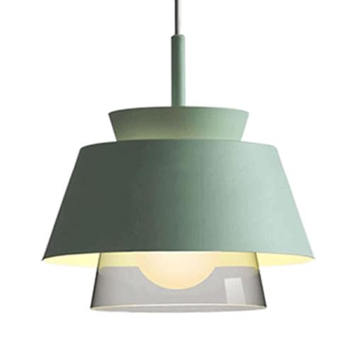 Suspension style industriel en métal et verre pour éclairer chaleureusement votre cuisine