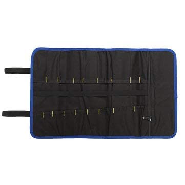 3NH Hardware Tool Plier Screwdriver Spanner Carry Case Pouch Roll 19 Pockets (Imported Item)