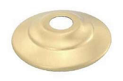 Image of B&P Lamp 2 Inch Diameter Solid Brass Vase Cap, Satin Brass Finish