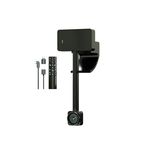ceabulila 4K Webcam for PC with Remote Control, Ultra HD 1/2.55'' Sensor, Autofocus, 10x Digital Zoom, Low Light Performance, Streaming Camera for PC/Video Calling/Zoom/Skype/Teams