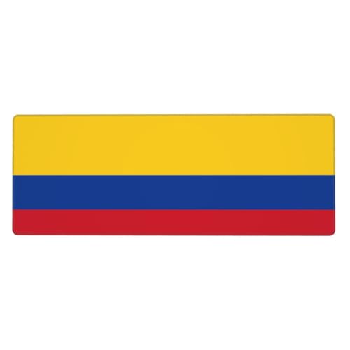 Tapis de souris Colombie 80 x 30 cm pour bureau et jeux