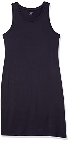 Image of Amazon Essentials Women's Lightweight Jersey Slim-Fit Tank Mini Dress