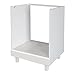 Produktbild BERLIOZ CREATIONS CF6BB Unterschrank für Küche mit Backofen, in weißem Hochglanz, 60 x 52 x 83 cm, 100 Prozent französische Herstellung