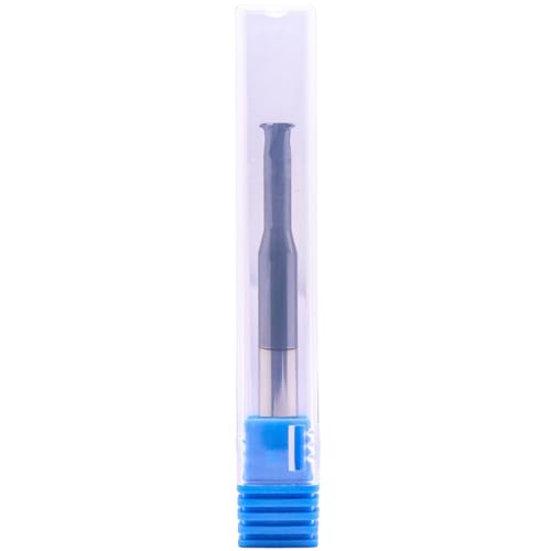 Image of BestParts 5 /16 inch 18-48 TPI Single Pitch Solid Carbide Thread end Mill - AlTiN Coated, 4 Flute, .240 inch Cutting Diameter, 1 /4 inch Shank Diameter, Necked to Thread .625 Deep, 2-1 /2 inch Overall Length