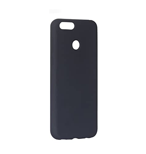 Image of Mobile Back Cover Case for Honor 7X (Silicone Case|CameraProtection|Black SC1510)