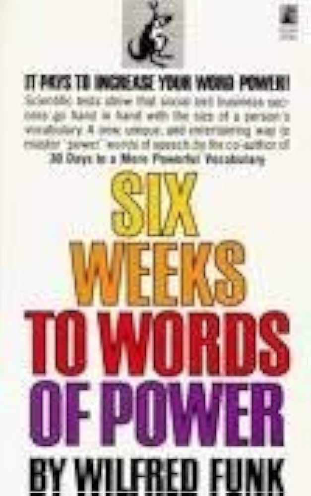 洋書 SIX WEEKS TO WORDS OF POWER WILFRED FUNK Amazon | SIX WEEKS TO WORDS OF POWER | Funk | Education