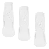 iplusmile 3 Stück pack Waschbare Damenbinden aus Baumwolle Wiederverwendbare Menstruationsbinden 270mm Komfortable Slipeinlagen für Frauen und Wochenbett Auslaufsicher und Hautfreundlich