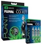 VASCA Hagen Fluval Pressurized CO2 Kit w/ 3 Replacement Cartridge Bundle