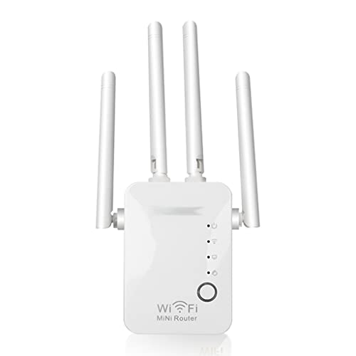 Mini point d'accès et routeur sans fil 2.4G avec antennes booster de signal