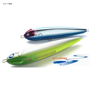 Blue Blue Snecon 220S 220mm #40 Lime Chart Spark