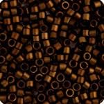 Miyuki Delica 11/0 - Bronze AB Matte Metallic Gold Luster DB1051 - 250gms Bag of Japanese Glass Beads Bulk Bag of Japanese Glass Beads