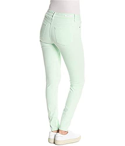 Articles of Society Womens Super-Soft Ankle Skinny Fit Jeans, Green, 27, Ltgreen2