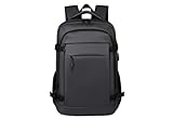 Mochila Impermeável de Grande Capacidade Escolar e Universitária, Alças Reforçadas, Compartimento Interno para Notebook, Ideal para Dia a Dia, Trabalho e Viagem (PRETO)