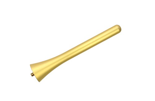 Votex - Made in USA - 5 Inch Gold Aluminum Antenna for Lincoln MKZ (2013-2014)
