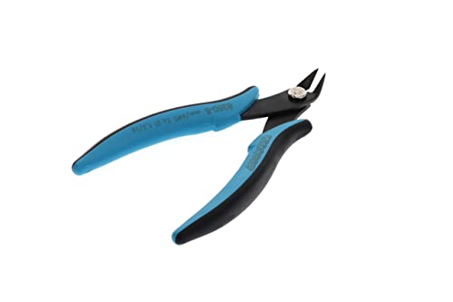 GEDORE Miniature Electronic Bevel End Cutter for 1.3mm Copper Wire, Steel, Black/Blue, Kupferdraht: 1,3mm - Image 3