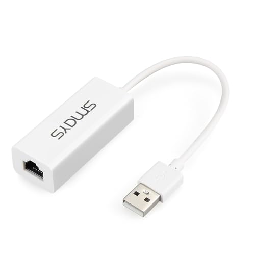 USB Ethernet Adapter for Laptop Surface Chromebook, Compatible with HP Apple Notebook, USB A to LAN